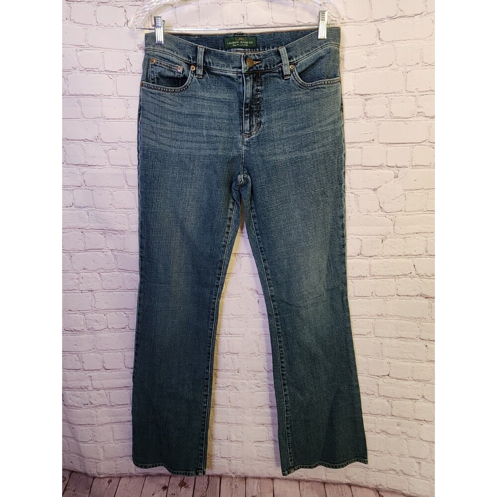 LRL Lauren Jeans Co. Jeans Womens 10 Blue Denim Medium Wash
